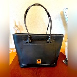 Dooney & Bourke Black Leather Shoulder Bag
